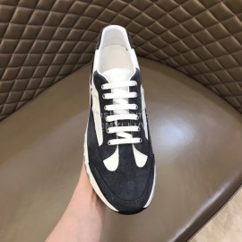 Hermes New Velvet Leather Casual Sneakers For Men