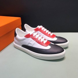 Hermes New Leather Casual Shoes For Men 