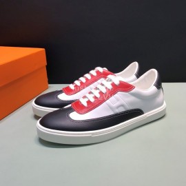 Hermes New Leather Casual Shoes For Men 