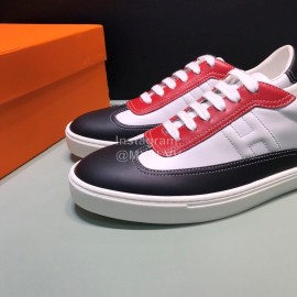 Hermes New Leather Casual Shoes For Men 