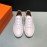 Hermes Printed Cowhide Casual Shoes For Men 