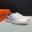 Hermes Printed Cowhide Casual Shoes For Men 