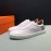 Hermes Printed Cowhide Casual Shoes For Men 