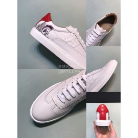 Hermes Printed Cowhide Casual Shoes For Men 