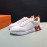 Hermes Canvas Suede Casual Sneakers For Men