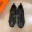 Hermes Summer Cowhide Casual Sneakers For Men Black