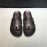 Hermes Fashion Black Cowhide Casual Slippers For Men 