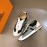 Hermes Color Matching Cowhide Sneakers For Men 