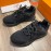 Hermes Black Calfskin Casual Sneakers For Men 