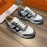 Hermes Fashion Calf Leather Casual Sneakers For Men 