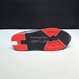 Hermes Fashion Calfskin Casual Sneakers For Men Silver