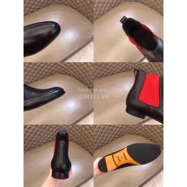 Hermes Cowhide Chelsea Boots For Men