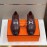 Hermes Soft Cowhide Casual Loafers For Men 