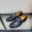 Hermes Black Calf Leather Business Loafers For Men 