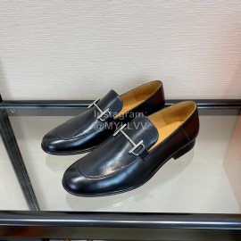 Hermes Calf Leather Business Loafers For Men 