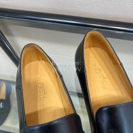 Hermes Calf Leather Business Loafers For Men 