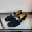 Hermes Black Velvet Calf Leather Business Loafers For Men 