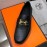 Hermes Calf Leather H Buckle Business Shoes For Men