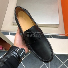Hermes New Calf Leather Business Shoes For Men