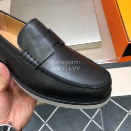Hermes New Calf Leather Business Shoes For Men