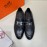 Hermes New Calf Leather H Buckle Business Shoes For Men