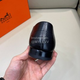 Hermes Fashion Calf Leather Business Shoes For Men