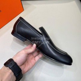 Hermes Fashion Cowhide Business Shoes For Men