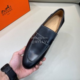 Hermes Fashion Cowhide Business Shoes For Men