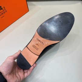 Hermes Fashion Cowhide Business Shoes For Men