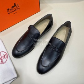 Hermes Fashion Cowhide Casual Business Shoes For Men