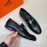 Hermes Fashion Calf Leather H Buckle Business Shoes For Men