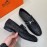 Hermes Shining Calfskin Business Shoes For Men 