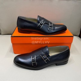 Hermes New Calfskin Business Shoes For Men 