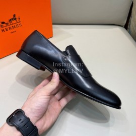 Hermes New Calfskin Business Shoes For Men 