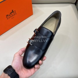 Hermes New Calfskin Business Shoes For Men 