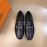 Hermes New Calfskin Business Shoes For Men Navy