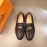 Hermes New Calfskin Business Shoes For Men Coffee