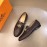Hermes New Calfskin Business Shoes For Men Coffee