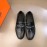 Hermes New Calfskin Chain Business Shoes For Men 