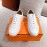 Hermes Fashion Autumn Winter Couple White Casual Shoes 