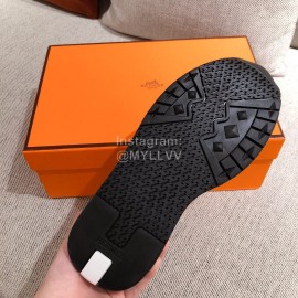 Hermes Fashion Autumn Winter Couple Casual Shoes Pink