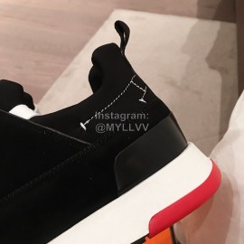 Hermes New Thick Soled Black Casual Shoes