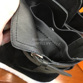 Hermes Fall Winter Sports Boots For Women Black