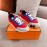 Hermes Autumn Winter Couple Sneakers Red