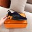 Hermes Autumn Winter Couple Sneakers Blue