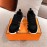Hermes Autumn Winter Couple Sneakers Black