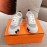 Hermes Autumn Winter Couple Sneakers Gray