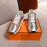 Hermes Autumn Winter Couple Sneakers Silver