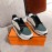 Hermes Autumn Winter Couple Sneakers Green