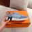 Hermes Autumn Winter Couple Retro Sneakers Blue